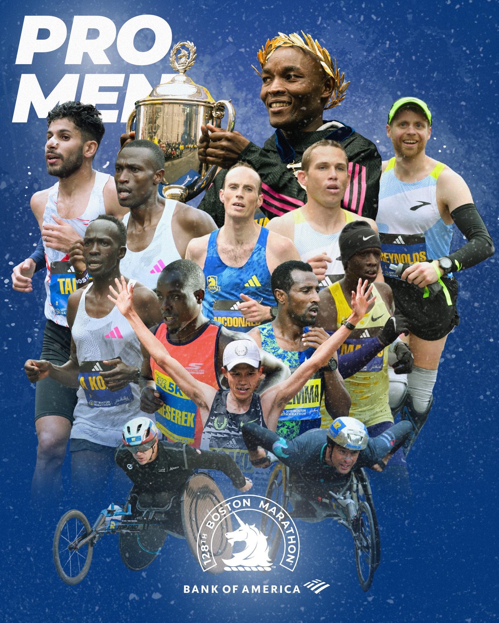 128th Boston Marathon Professional Men's Field