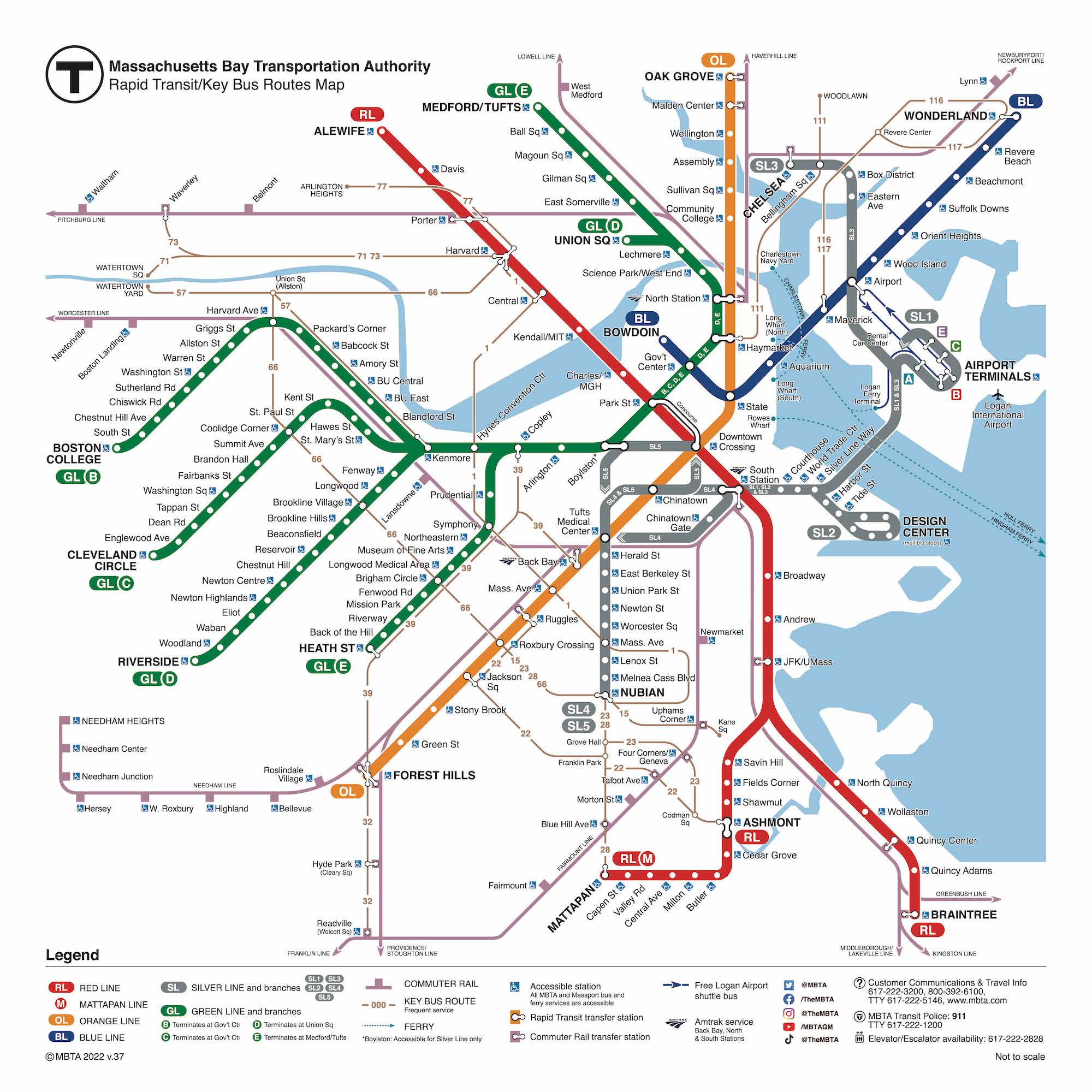 MBTA Map