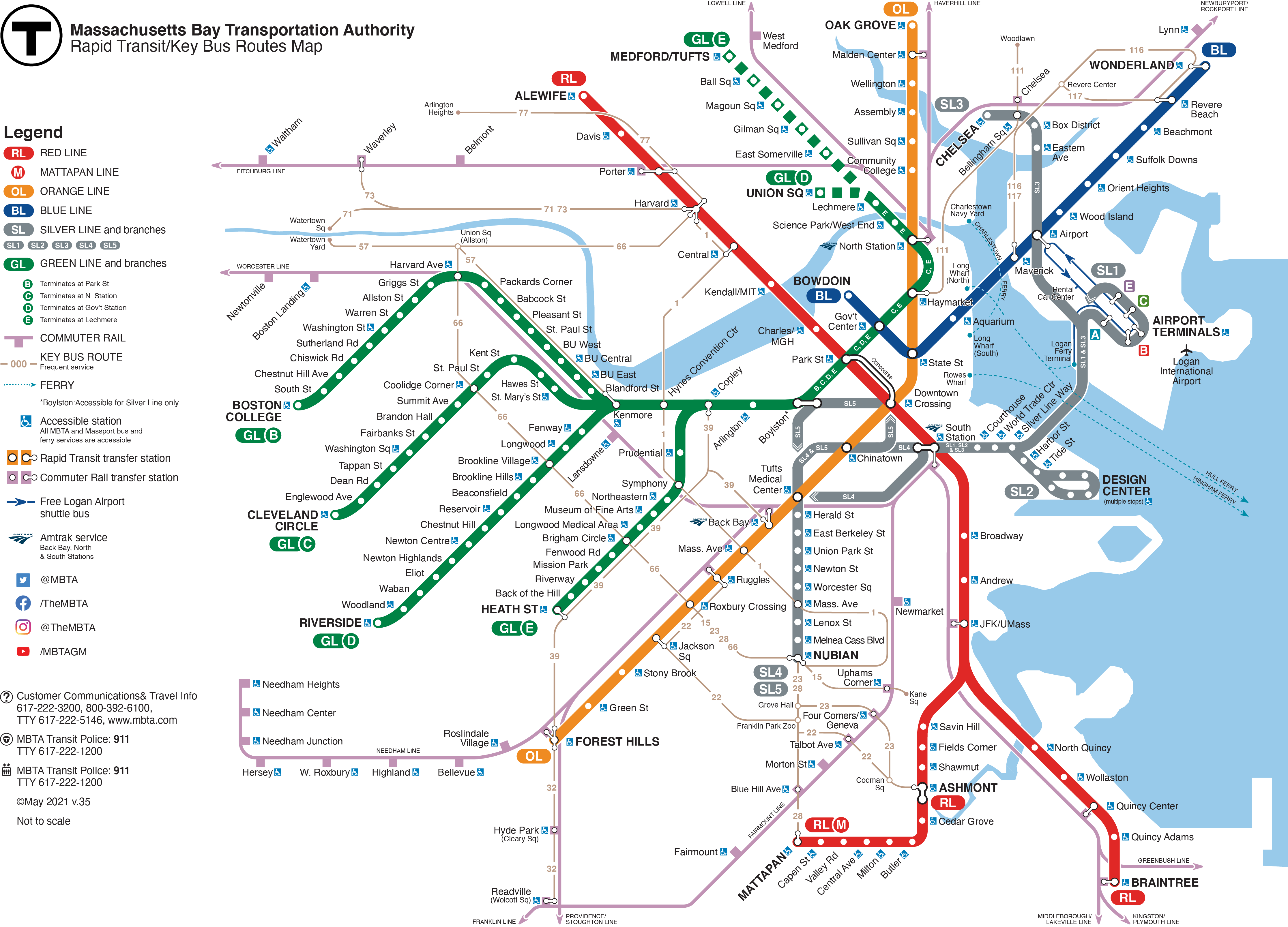 MBTA Map